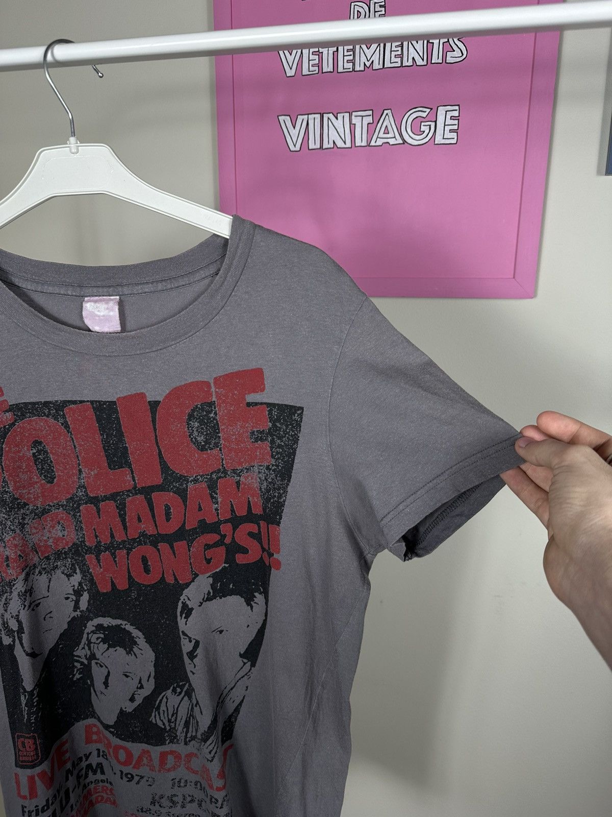 Band Tees The Police Vintage T Shirt Rock Band Tee Distressed Promo Size US S / EU 44-46 / 1 - 6 Thumbnail