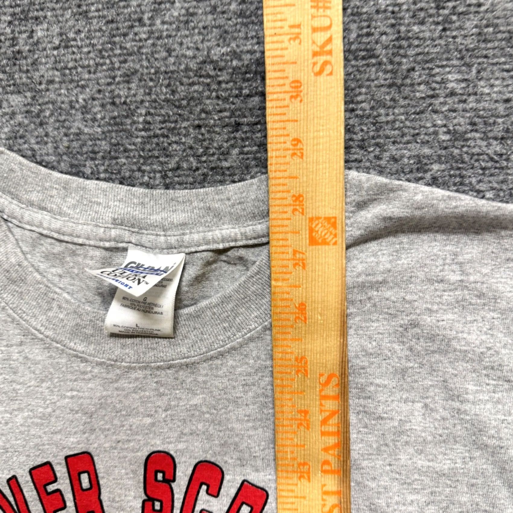 Vintage VINTAGE Hangover Scramble T-shirt Mens L Grey Y2K 90s Gildan Ultra Blend Shirt Men's Large Grey 90s Vintage Scramble T-shirt Mens L Grey Size US L / EU 52-54 / 3 - 3 Thumbnail