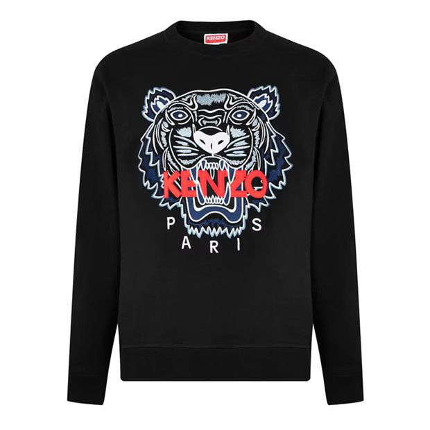 Image of Kenzo O1G2R1Mq0424 Sweatshirts In Black, Men's (Size XL)