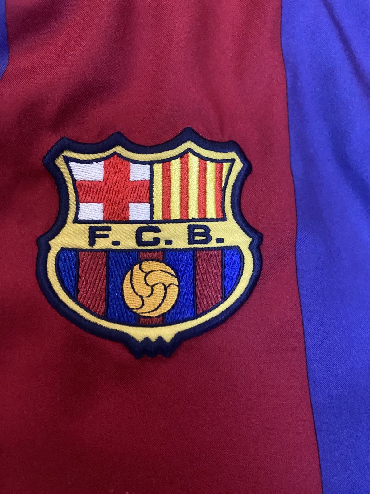 Nike × Vintage Barcelona football shirt 2002 Nike vintage Rare Size US L / EU 52-54 / 3 - 2 Thumbnail