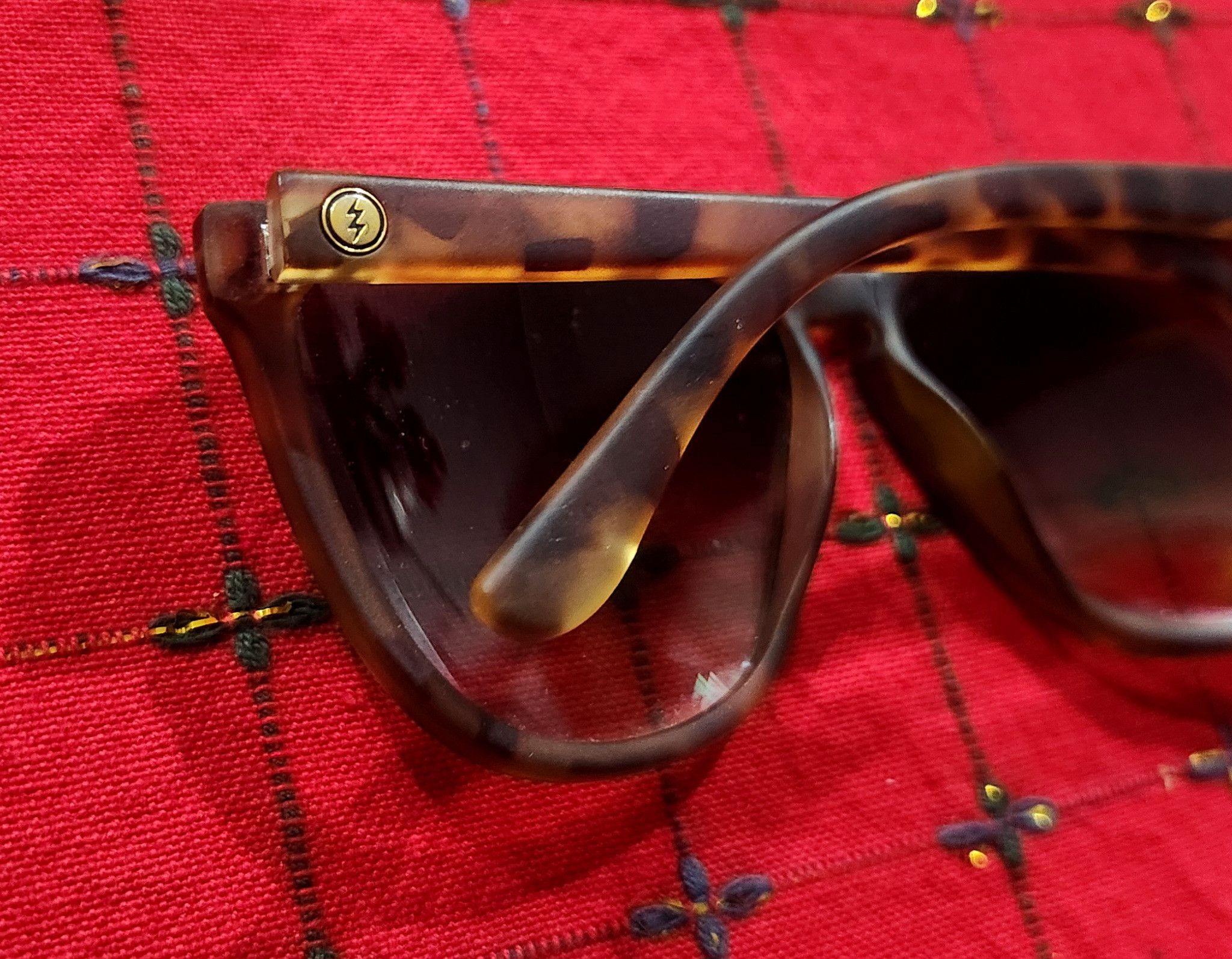 Electric Visual Electric Encelia Sunglasses Gloss Tortoise Bronze Polar Size ONE SIZE - 7 Thumbnail