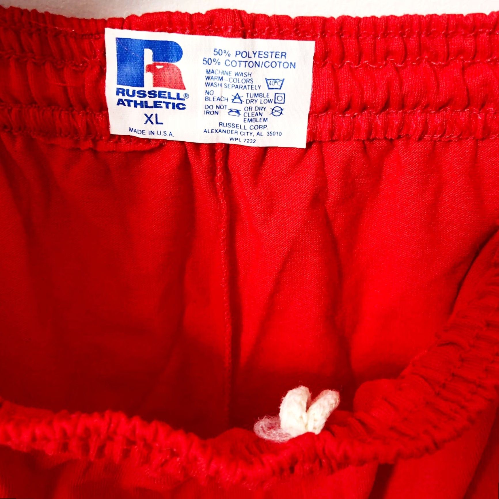 Russell Athletic VINTAGE Russell Athletic Sanitary Shorts Mens XL Red 90s NWOT NOS Made in USA Athletic Compression Activewear USA Size US 36 / EU 52 - 2 Thumbnail