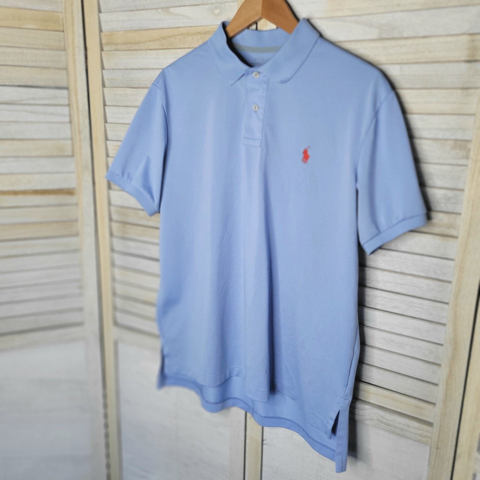 Ralph Lauren Polo Ralph Lauren The Iconic Mesh Polo Shirt Blue Large Mens Size US L / EU 52-54 / 3 - 3 Thumbnail