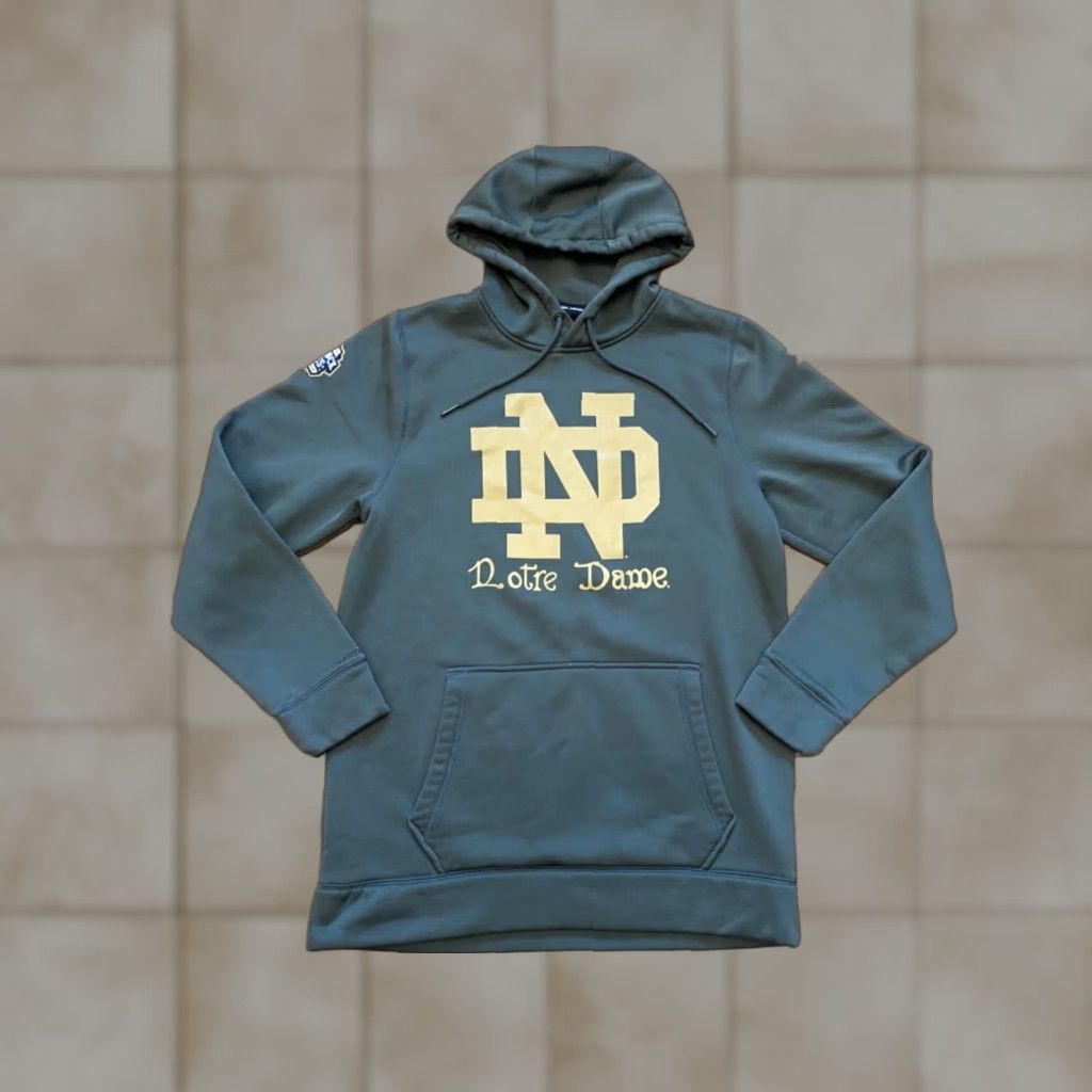 Under Armour Under Armour Hoodie Notre Dame Shamrock Series Men’s M Green Shirt Size US M / EU 48-50 / 2 - 1 Thumbnail