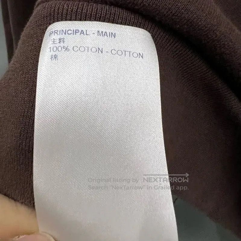 Louis Vuitton Louis Vuitton Brown Logo Cotton Long Sleeve Sweatshirt . Size US S / EU 44-46 / 1 - 5 Thumbnail