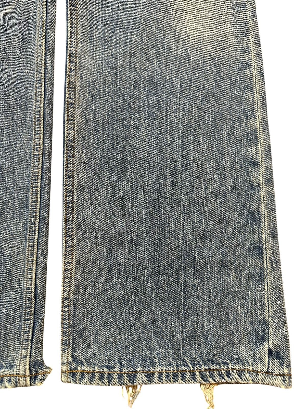 Hysteric Glamour Vintage Japanese Brand Blue Faded Distressed Loose Jeans Size US 32 / EU 48 - 8 Thumbnail