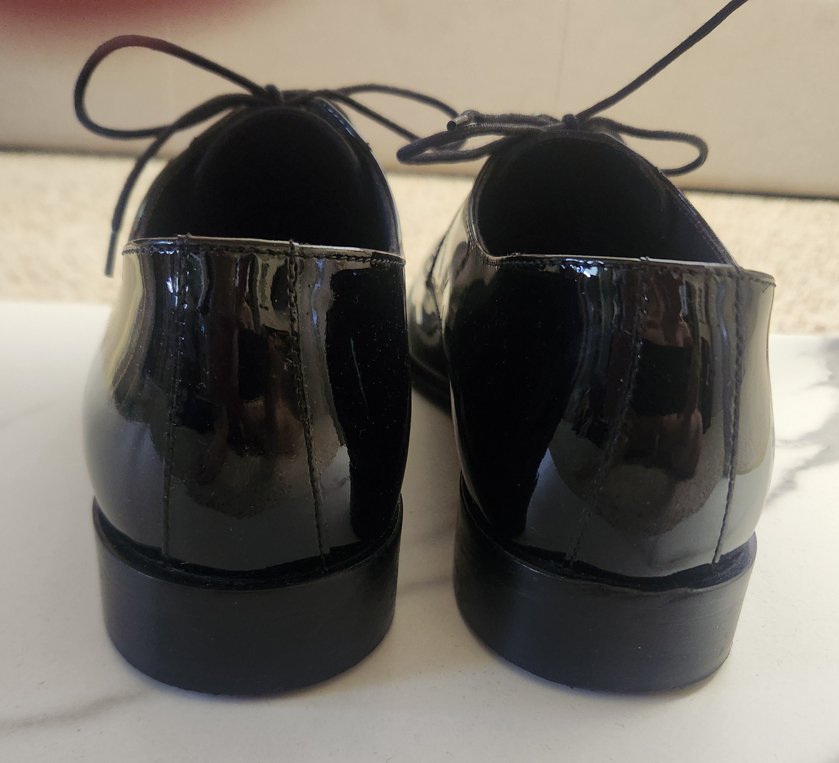 To Boot New York men's formal shoes 8 black patent To Boot Italy Size US 8 / EU 41 - 5 Thumbnail
