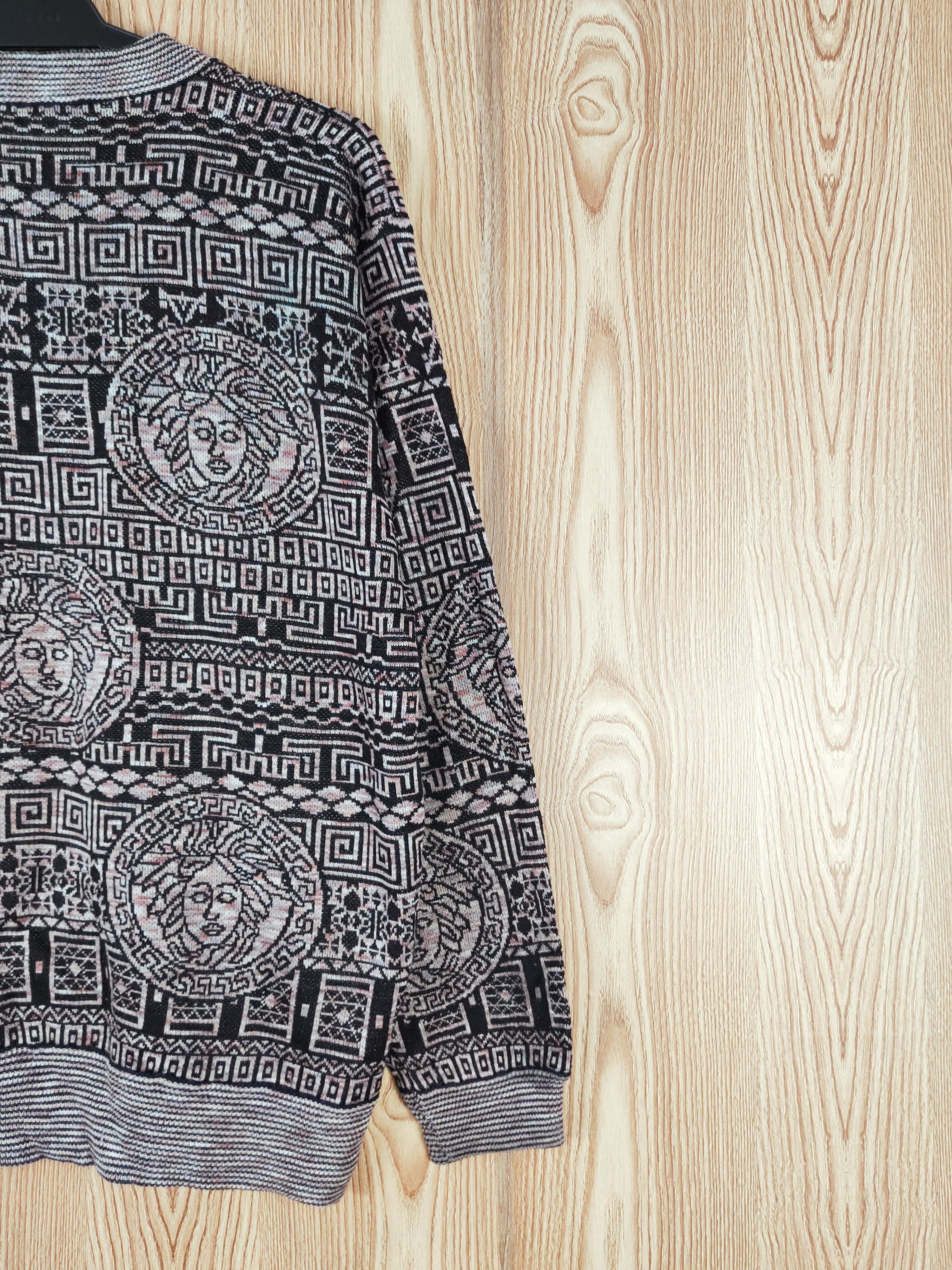 Japanese Brand DL Japan art like versace Knitwear Sweatshirts vintage #W309 Size US L / EU 52-54 / 3 - 9 Thumbnail