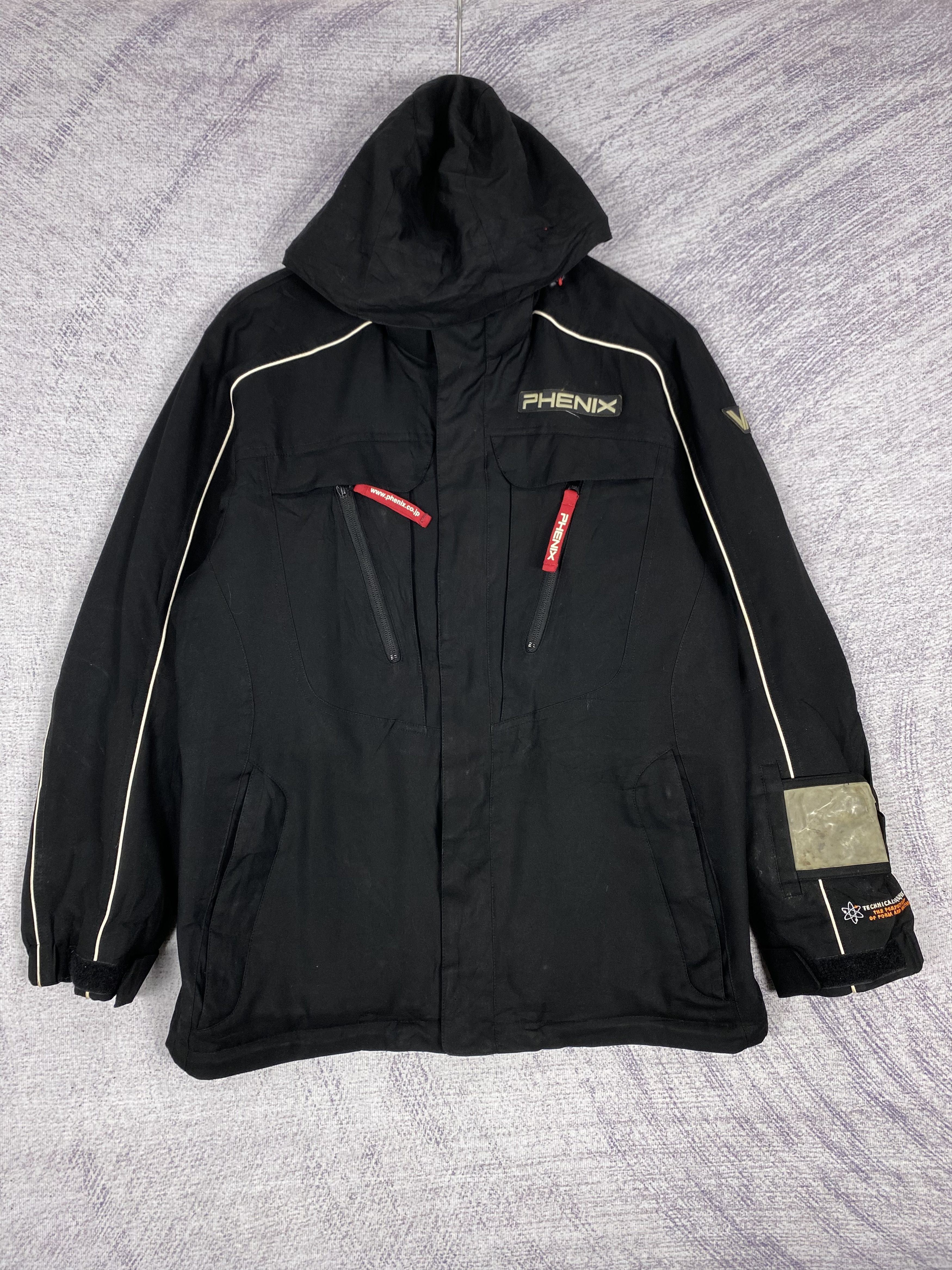 Phenix Vintage Phenix Hoodie Zip Up Multi Pocket Light Jacket Size US M / EU 48-50 / 2 - 1 Thumbnail