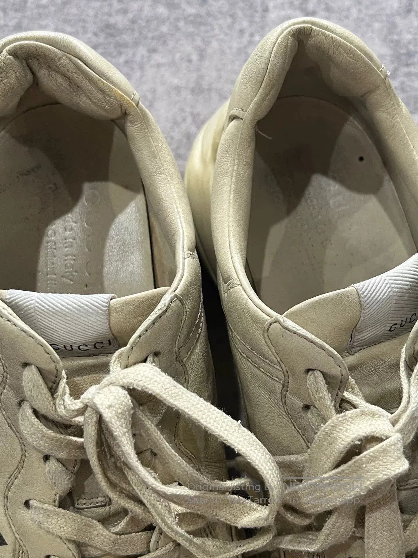 Gucci gucci dad shoes in light beige color. Size US 6.5 / EU 39-40 - 4 Thumbnail