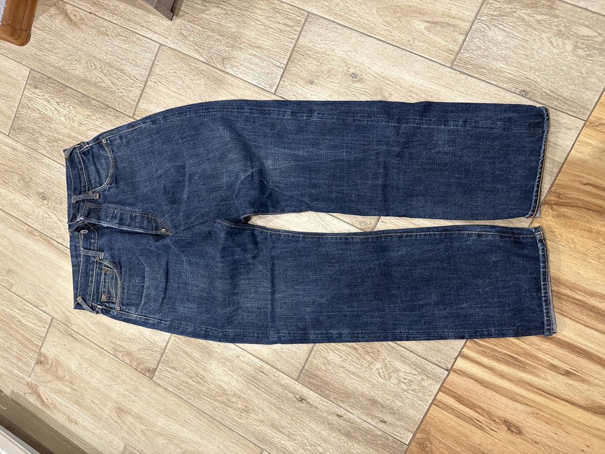 Evisu Vintage Evisu denim jeans pants big logo dark black japanese Size US 30 / EU 46 - 6 Thumbnail