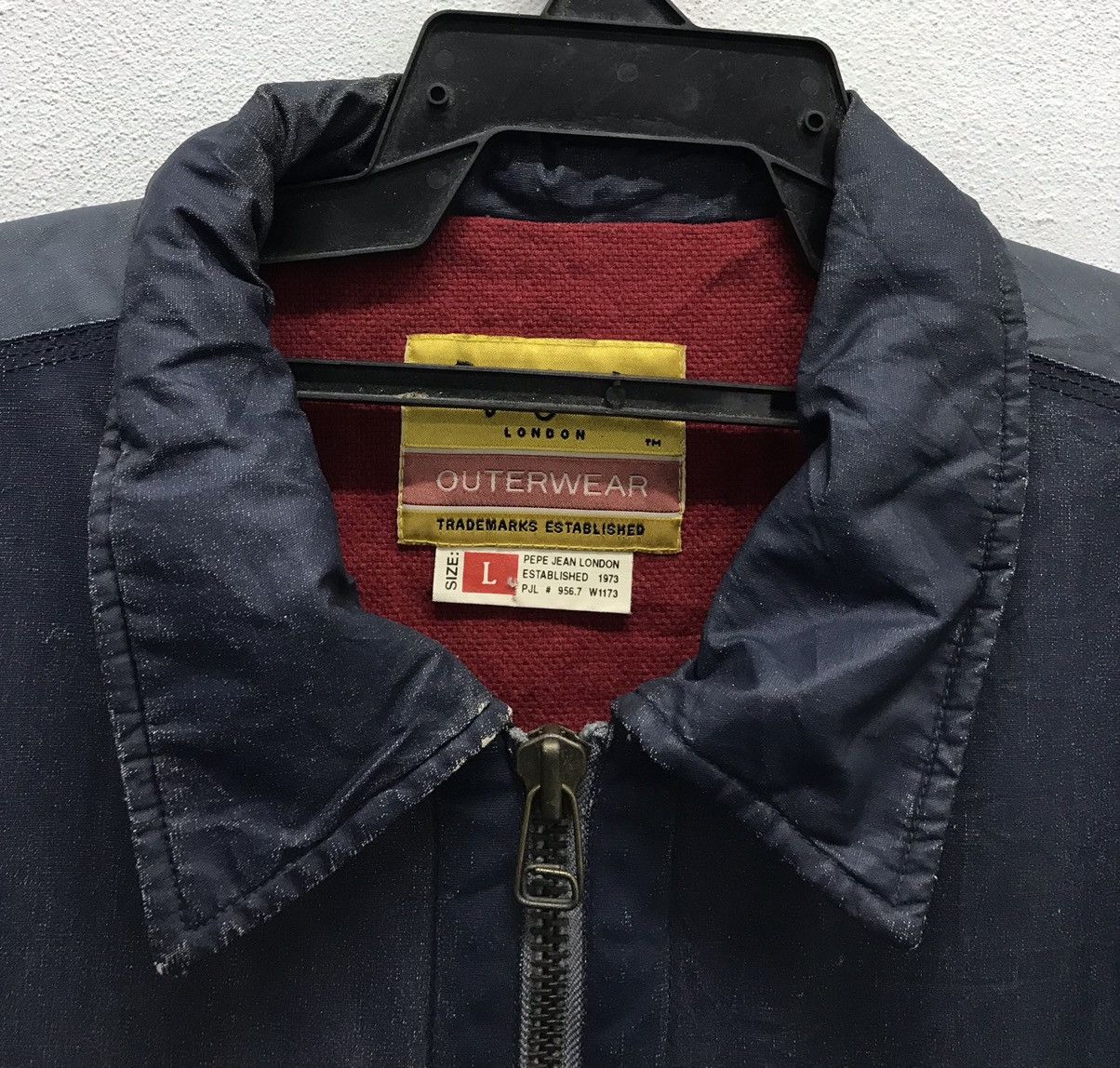 Pepe Jeans × Vintage Vintage Pepe Jeans London Jacket Size US L / EU 52-54 / 3 - 3 Thumbnail