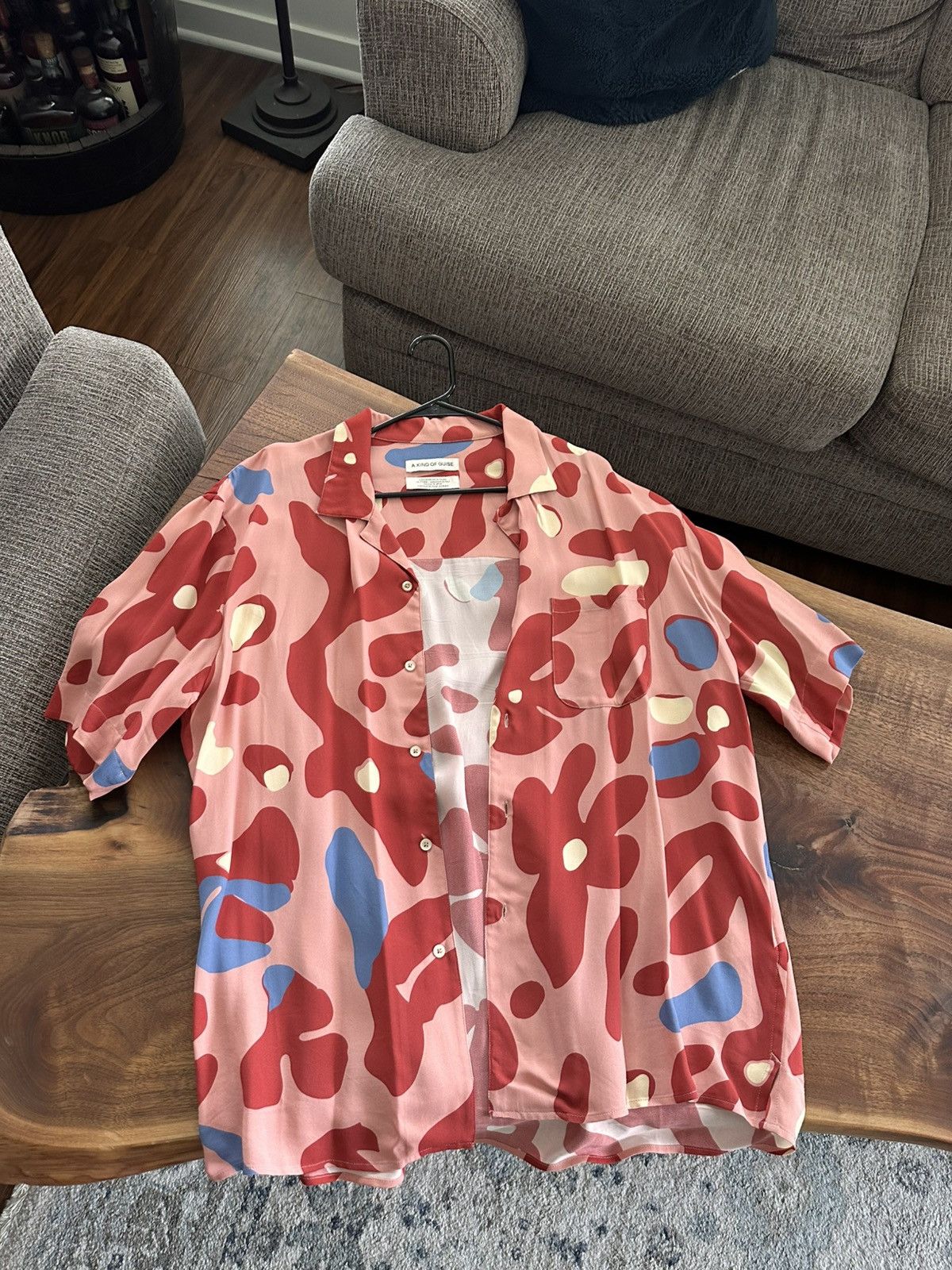 A Kind Of Guise Gioia Shirt Pink Reef