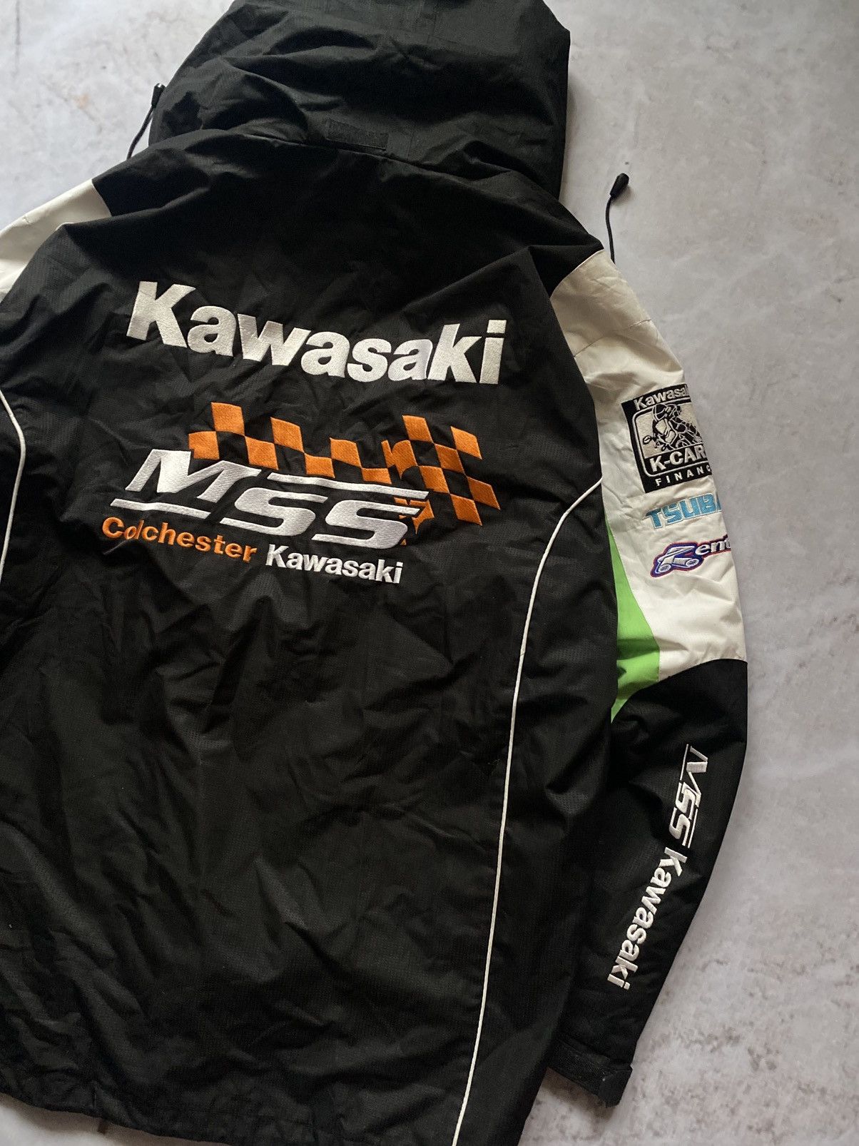 Vintage Vintage Rare Kawasaki F1 Racing Moto Jacket Y2k Hype Size US XL / EU 56 / 4 - 2 Thumbnail
