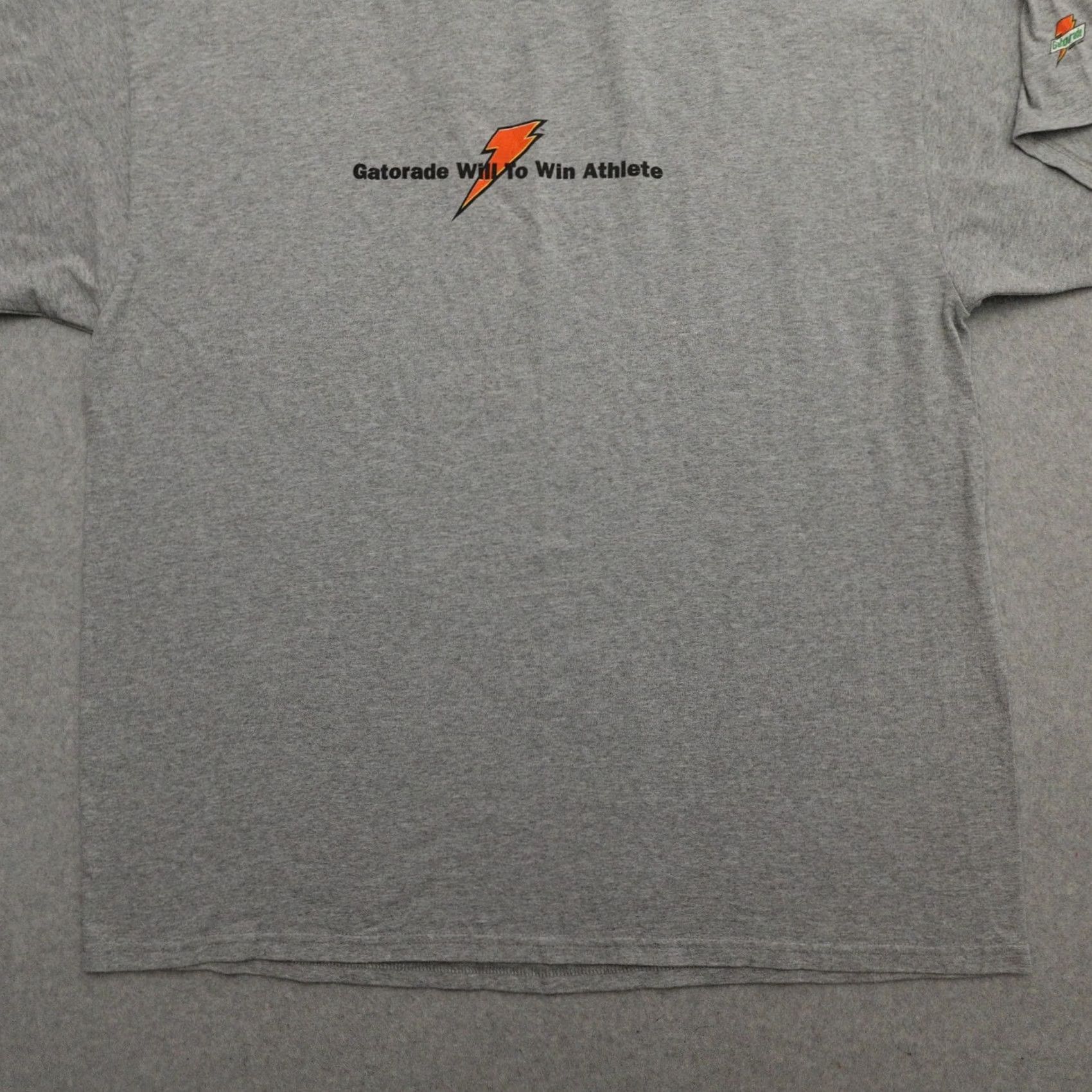Delta Vintage Gatorade Delta T-Shirt 2XL Grey Unisex Adults Short Sleeve Shirt Mens Womens Size US XXL / EU 58 / 5 - 7 Thumbnail