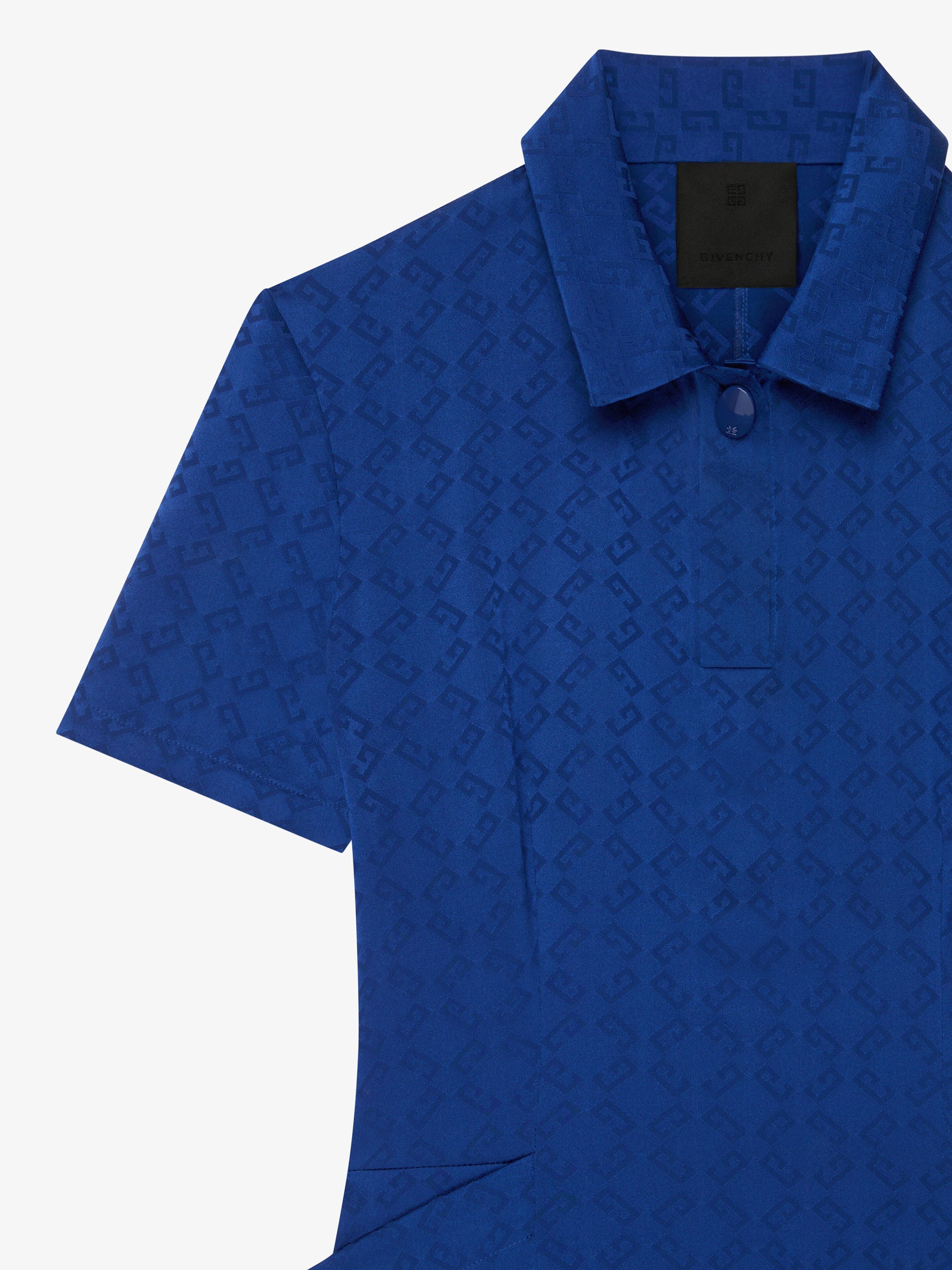 Givenchy o1srvl11e0725 Polo Dress in Blue Size XXS / US 00 / IT 34 - 2 Thumbnail