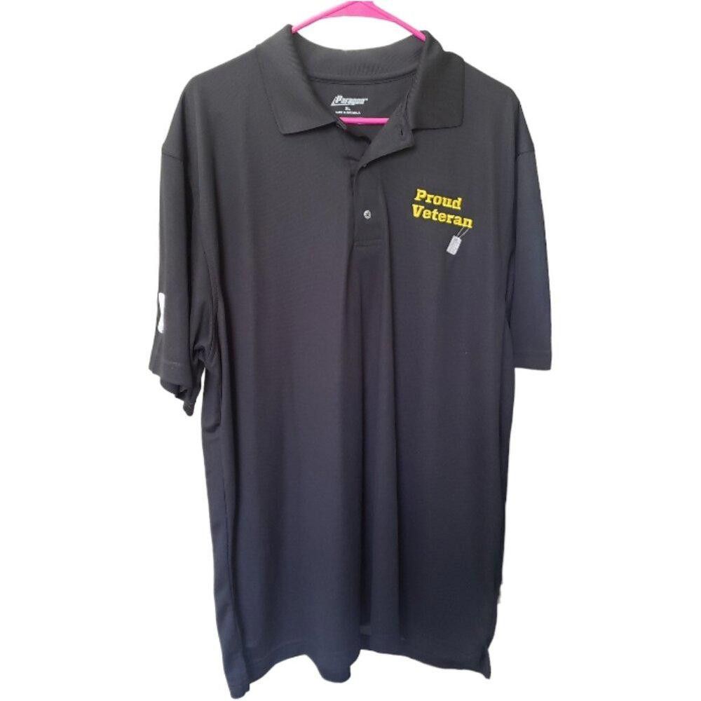 Patagonia CT1545 Proud Veteran YMCA Black Polo Shirt XL Size US XL / EU 56 / 4 - 1 Thumbnail
