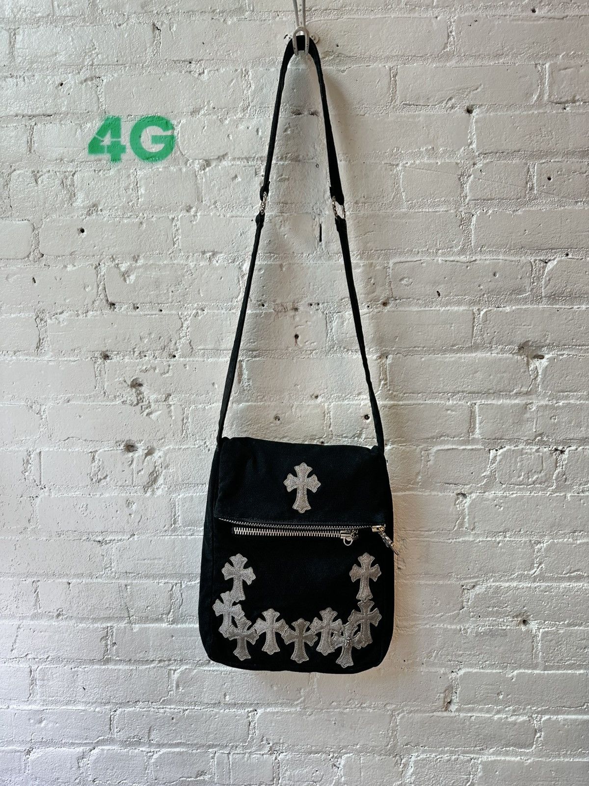 Chrome Hearts CHROME HEARTS 1-1 GLITTER PATCH BAG Size ONE SIZE - 1 Thumbnail