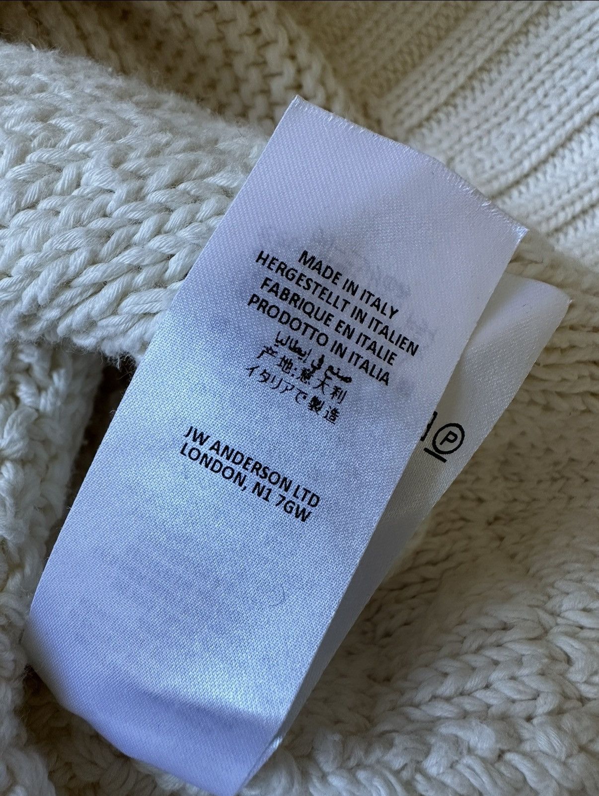 JW Anderson JW Anderson SS20 Cotton Patch Work Heavyweight Knit Sweater Size US XL / EU 56 / 4 - 9 Thumbnail
