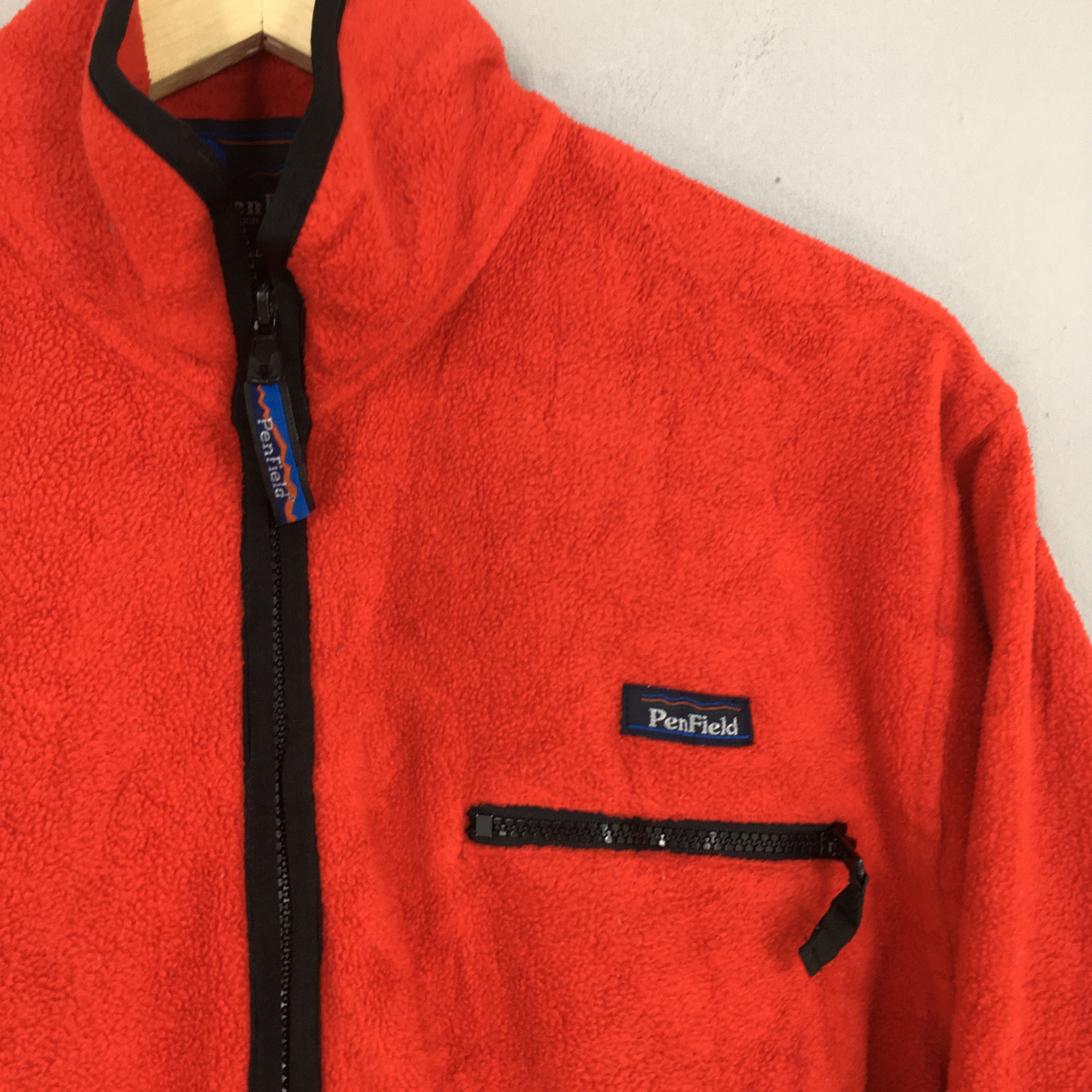 Penfield Vintage 90s Penfield Polartec Red Fleece Jacket Medium Size US M / EU 48-50 / 2 - 4 Thumbnail