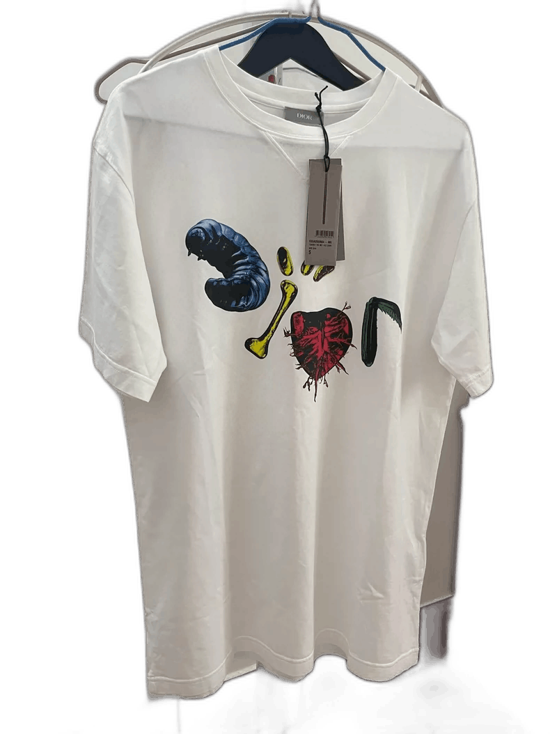 Dior Dior Travis Scott Logo Short Sleeve Shirt-yf Size US S / EU 44-46 / 1 - 1 Thumbnail