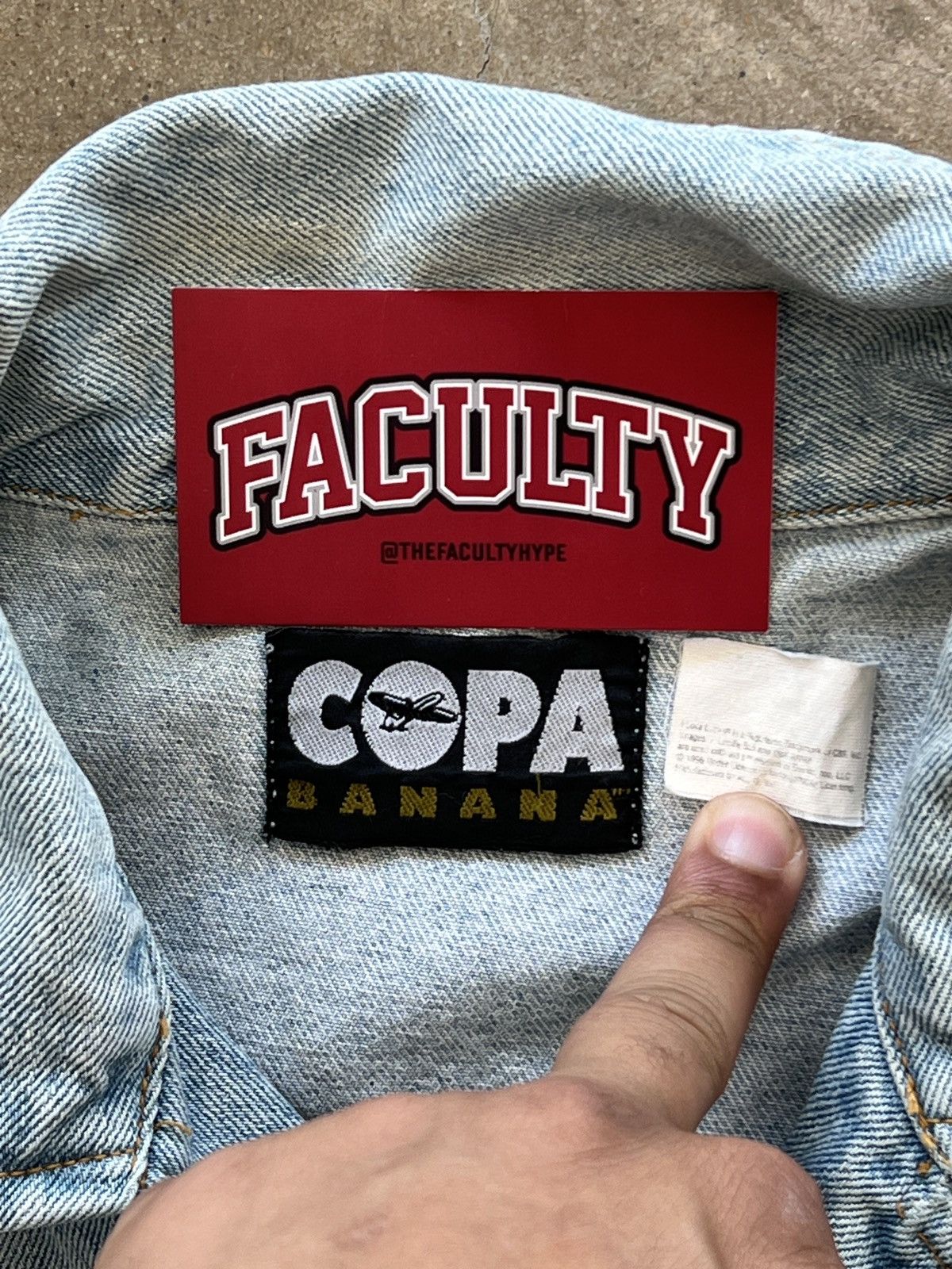 Vintage Vinatge 90s Love Lucy TV Promo Denim Jacket COPA Tag Medium Size US M / EU 48-50 / 2 - 3 Thumbnail
