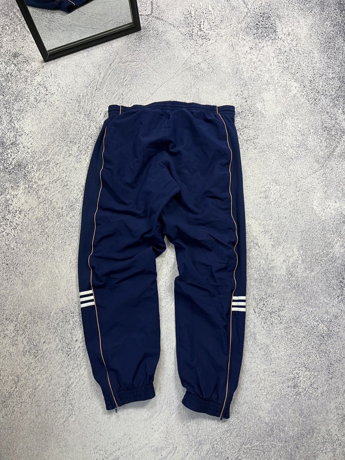 Adidas × Vintage Vintage Adidas Tottenham Nylon Drill Track Pants Rare 90’s Size US 34 / EU 50 - 18 Thumbnail