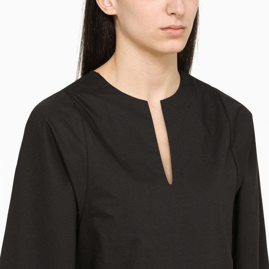 By Malene Birger o1d2blof0824 Wide Blouse in Black Size XXS / US 00 / IT 34 - 4 Thumbnail
