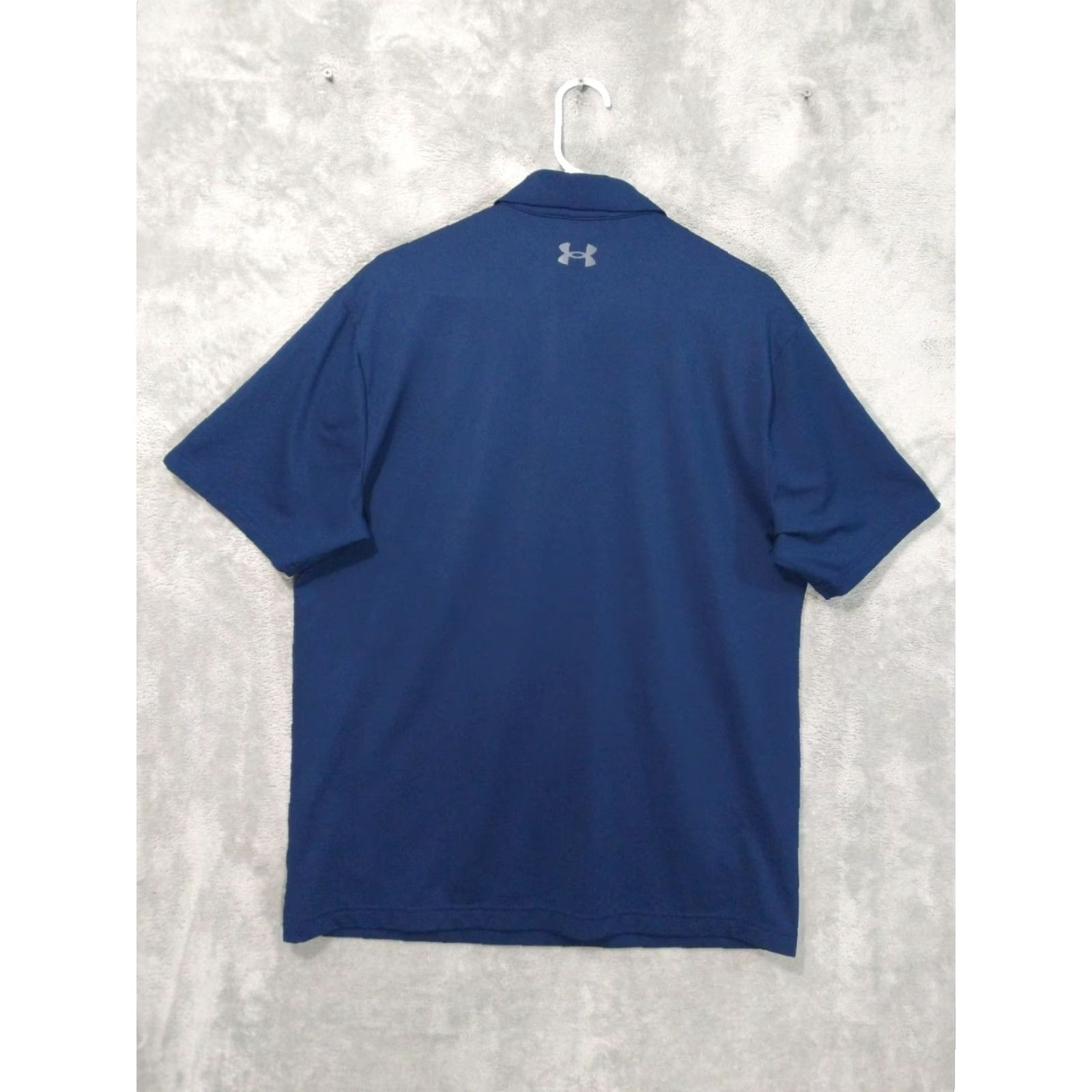 Under Armour Under Armour Polo Shirt Mens Large Blue Tech Tee Matchplay Short Sleeve Loose Size US L / EU 52-54 / 3 - 2 Thumbnail
