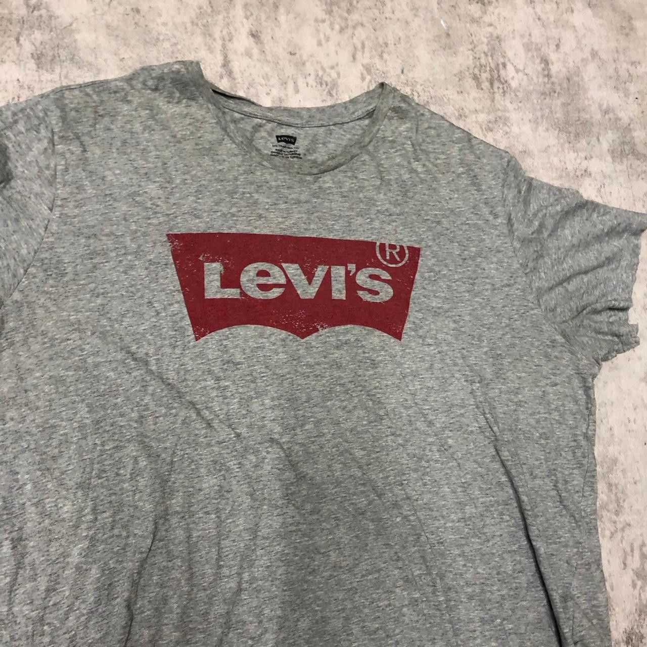 Levi's Grey Levi's T-shirt #casualwear Size US XXL / EU 58 / 5 - 2 Thumbnail