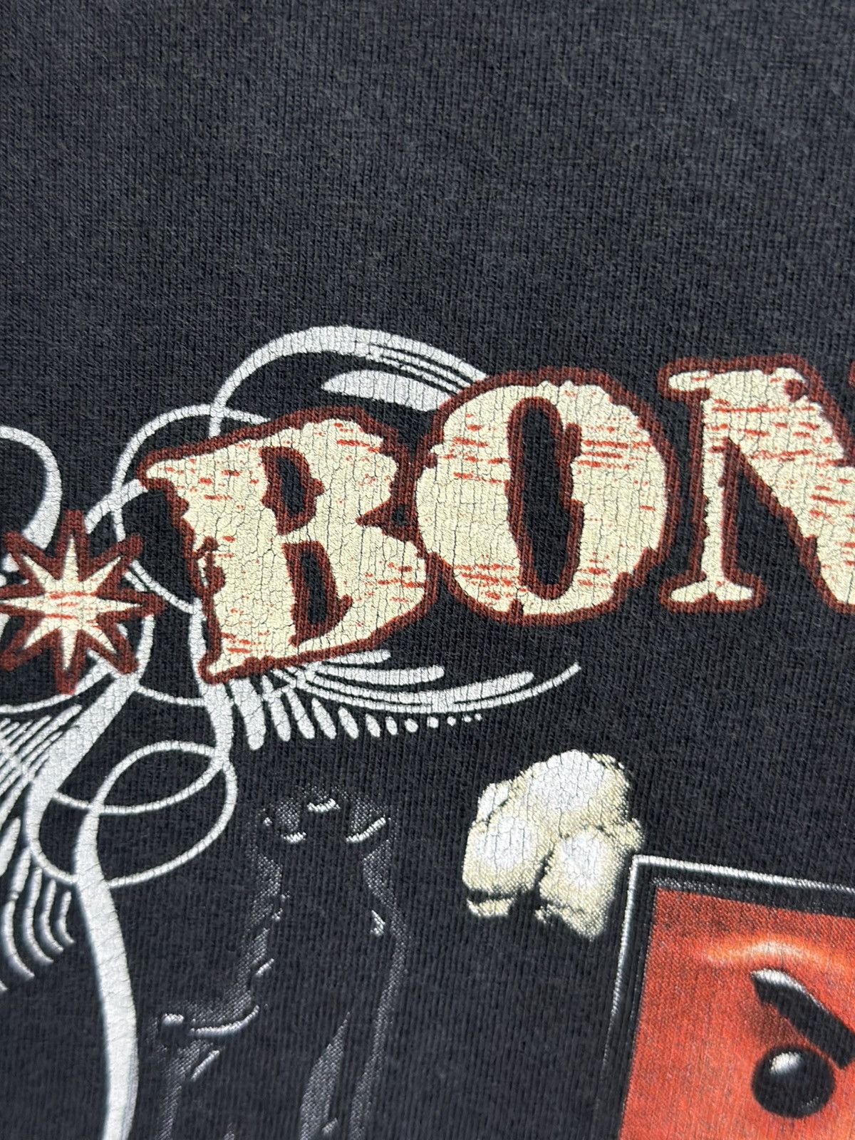 Band Tees × Vintage Vintage Bon Jovi Have A Nice Day Sun Faded Tee Size US L / EU 52-54 / 3 - 3 Thumbnail