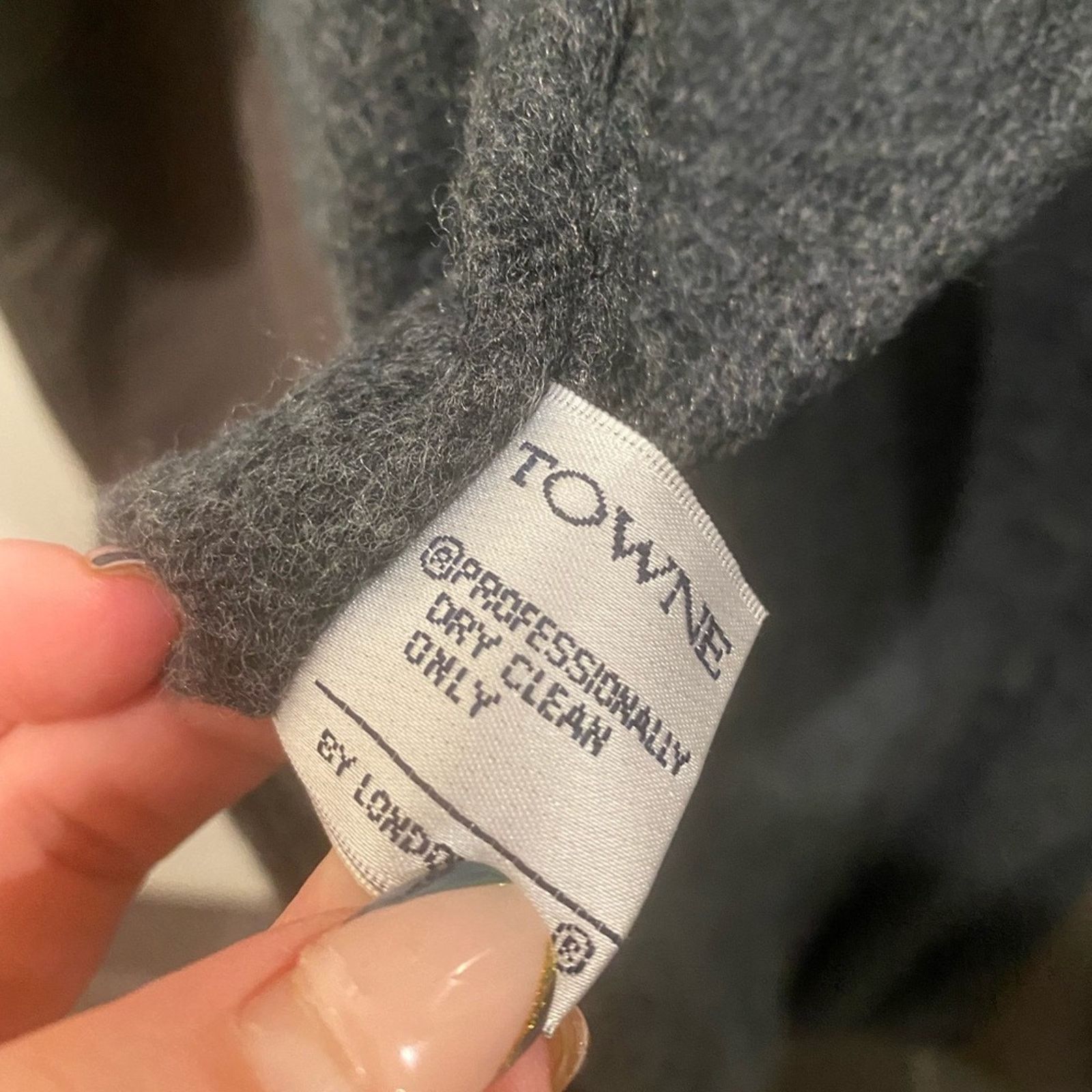 London Fog Men's TOWNE London Fog Raised Twill Double-Breasted Coat 38S Size US S / EU 44-46 / 1 - 6 Thumbnail