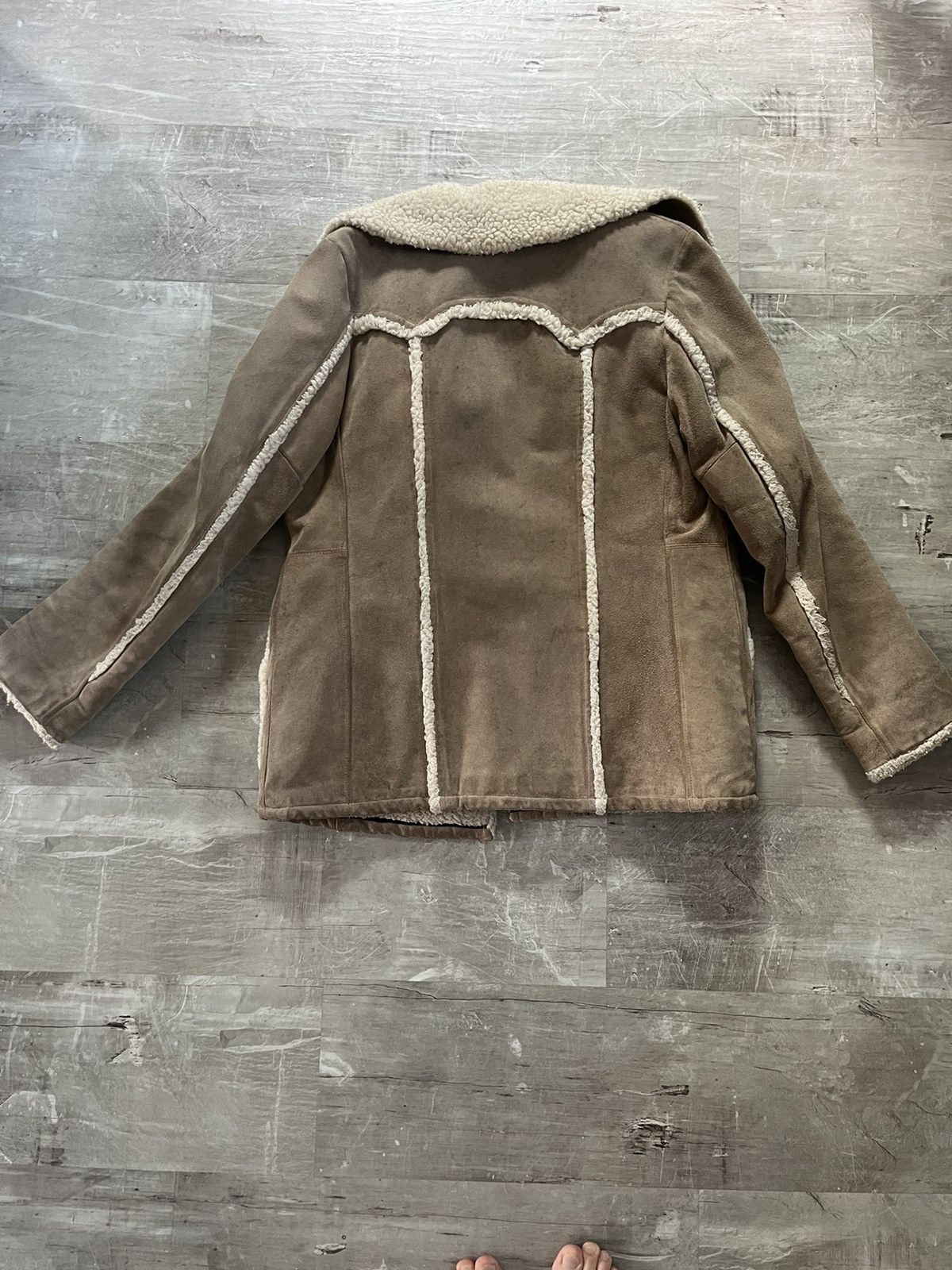 Vintage Authentic vintage fur shearling jacket Size US L / EU 52-54 / 3 - 7 Thumbnail