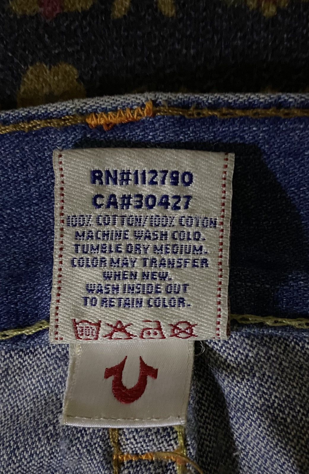 Jean × True Religion 🔥FLARE🔥TRUE RELIGION Flare Distressed Denim Size US 33 - 15 Thumbnail