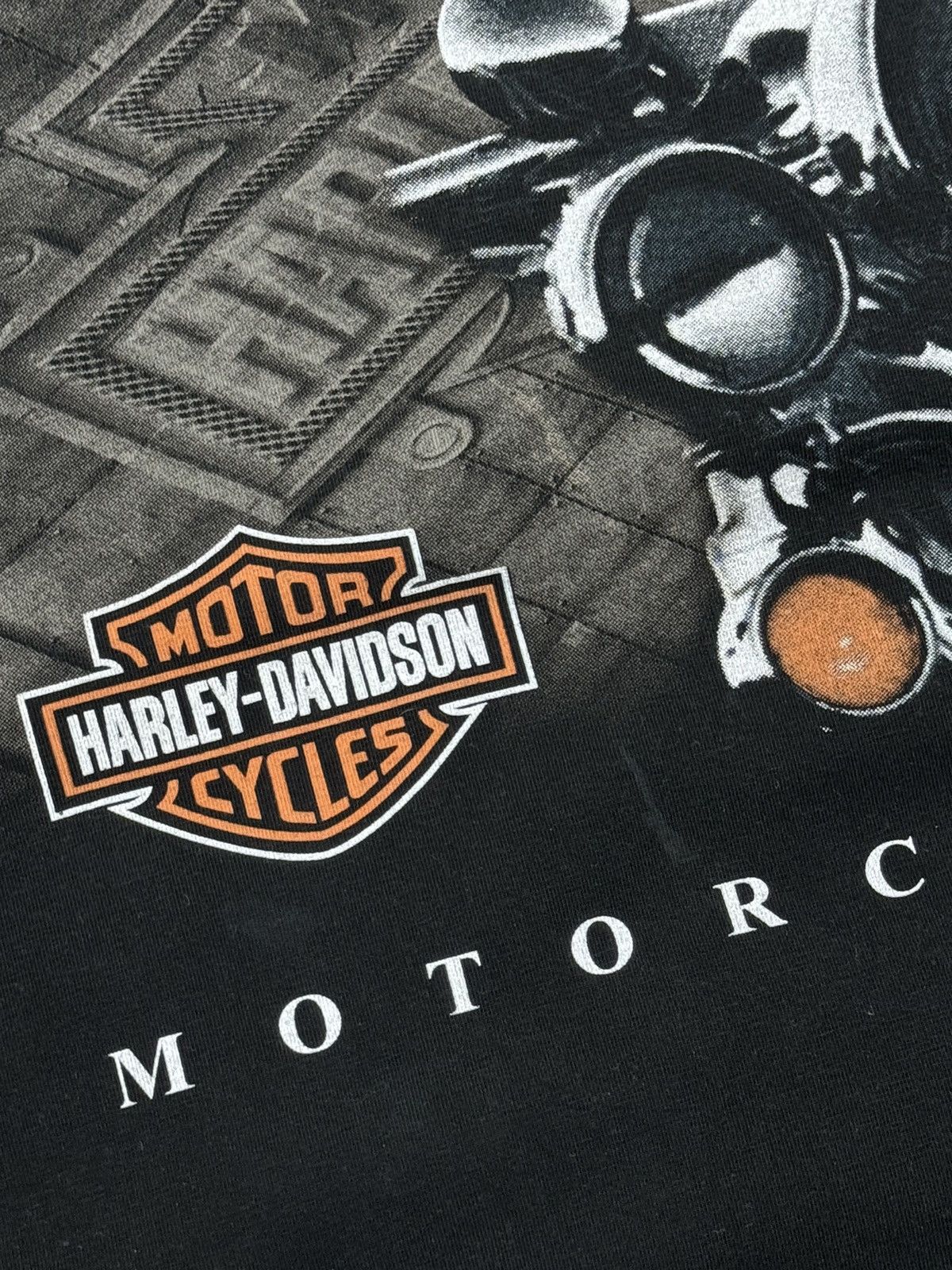 Harley Davidson × Vintage Vintage Harley Davidson T-Shirt Size US XL / EU 56 / 4 - 3 Thumbnail