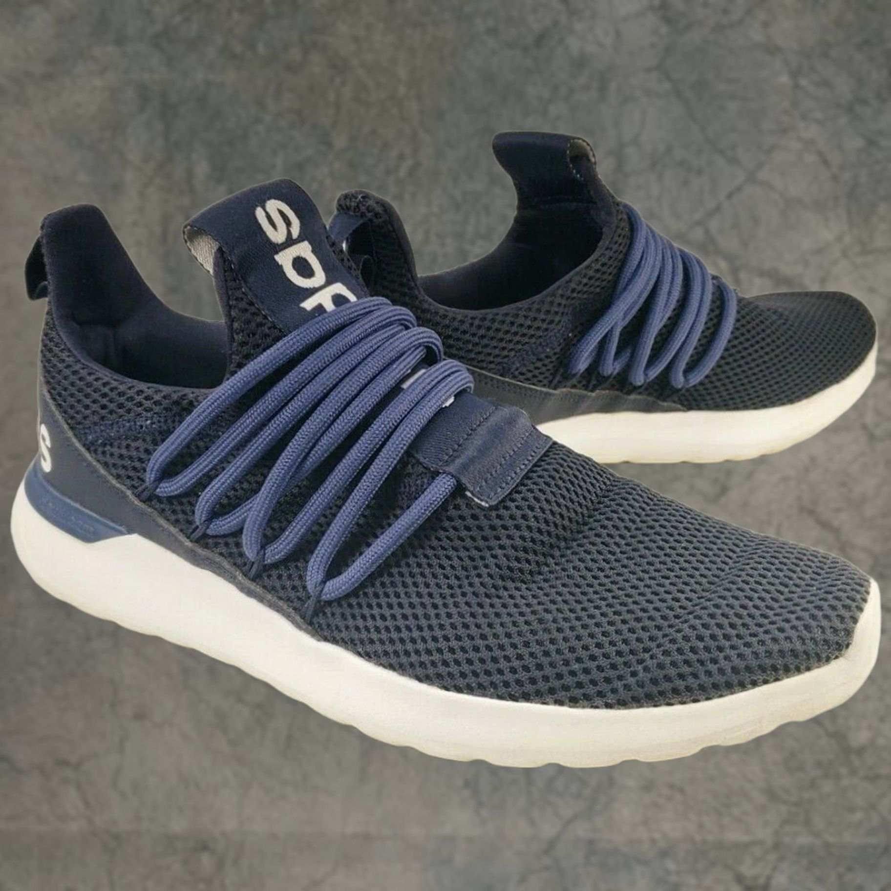 Adidas Adidas Lite Racer Adapt 3.0 Legend Blue Sneaker Men 9.5 Athletic Comfort Size US 10 / EU 43 - 1 Thumbnail
