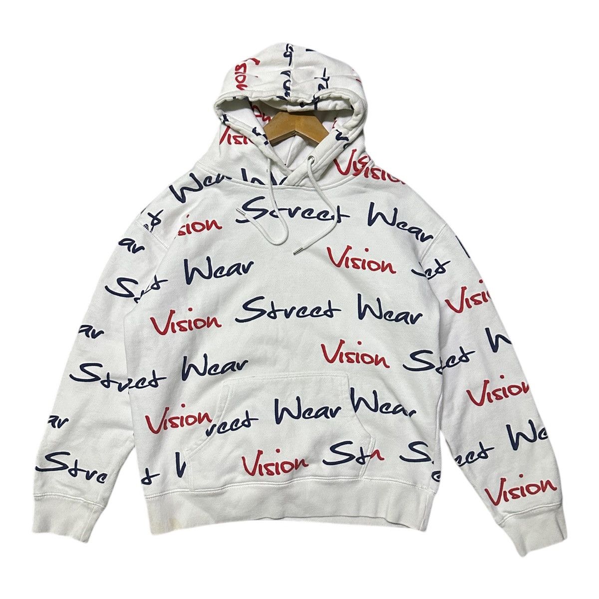 Vision Streetwear Vision streetwear fullprinted pullover hooded Size US M / EU 48-50 / 2 - 2 Thumbnail