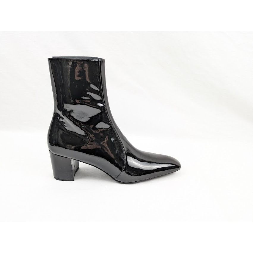 Saint Laurent Paris o1rshd1 Q:2 / XIV Zipped Boots in Nero Size US 9 / EU 42 - 1 Thumbnail