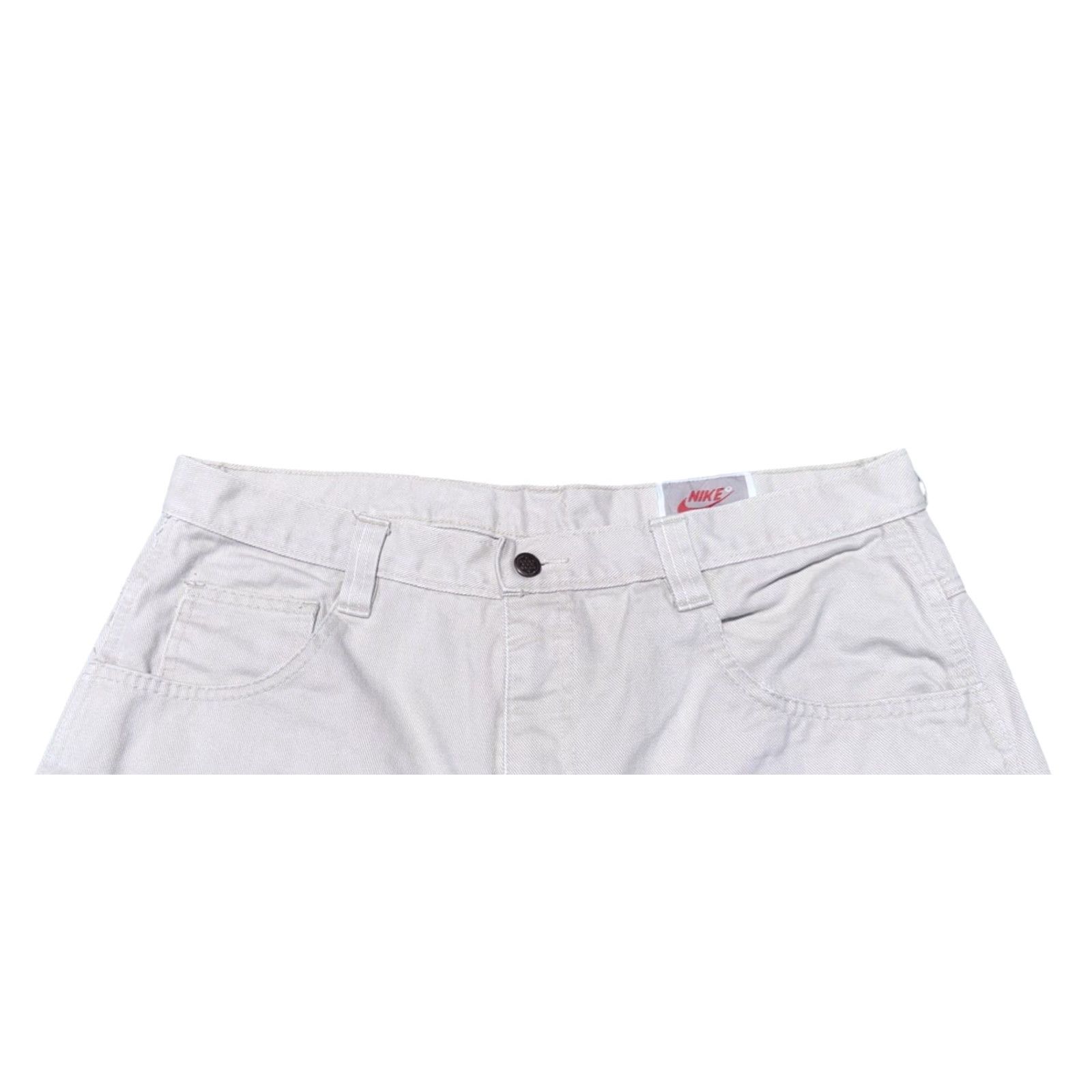 Nike VINTAGE Nike Cargo Shorts Men 38 Beige 90s Embroidered RARE Air Uptempo Y2K Style Size US 38 / EU 54 - 5 Thumbnail
