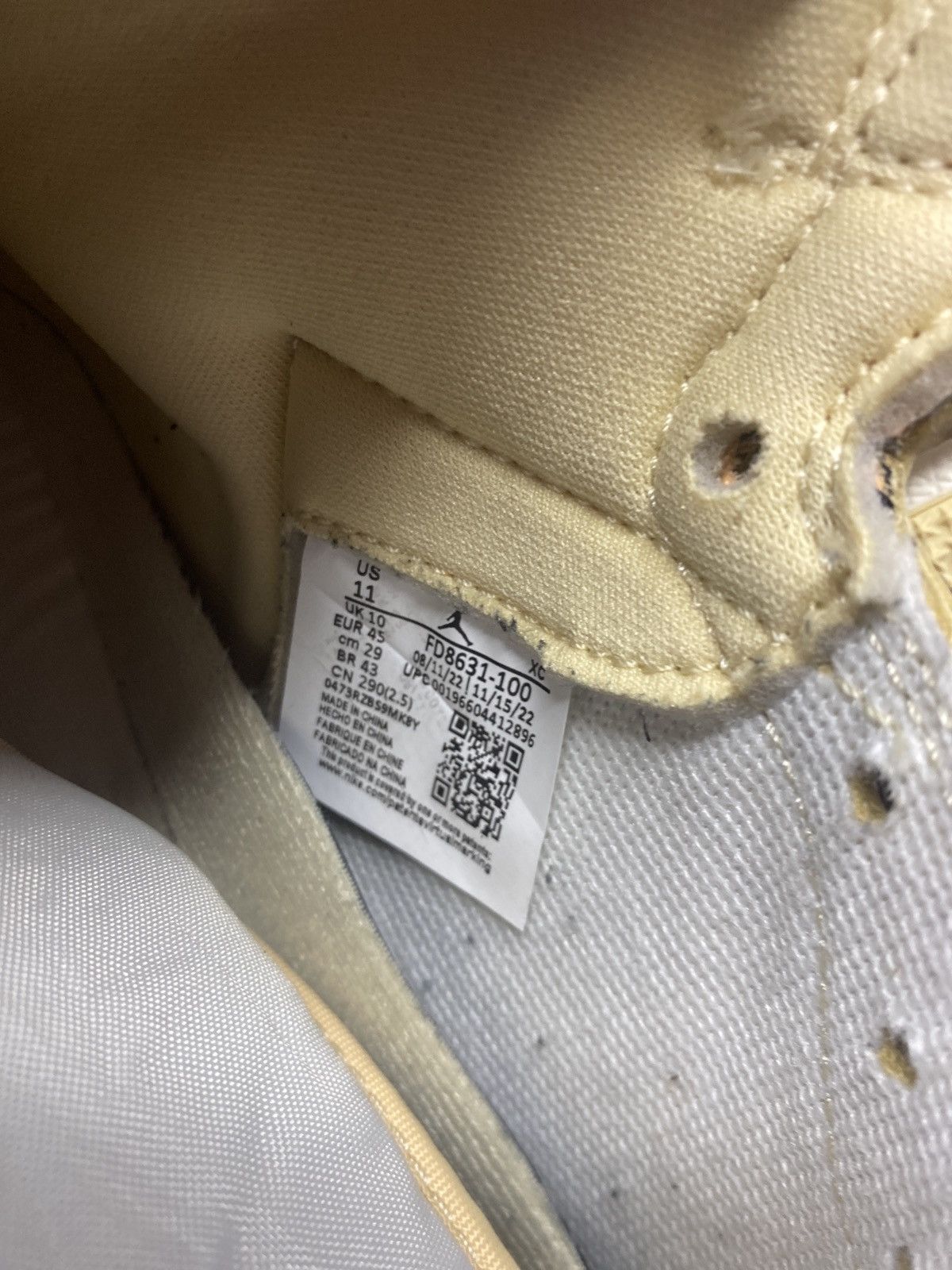 Jordan Brand Jordan 1 high OG Size US 11 / EU 44 - 2 Thumbnail