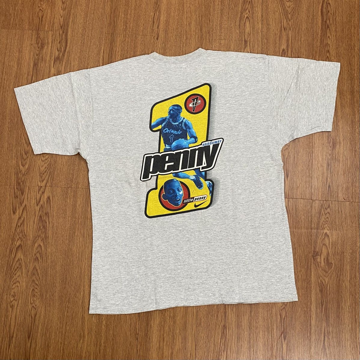 Nike × Vintage Vintage Nike penny orlando basketball t-shirt Size US M / EU 48-50 / 2 - 1 Thumbnail