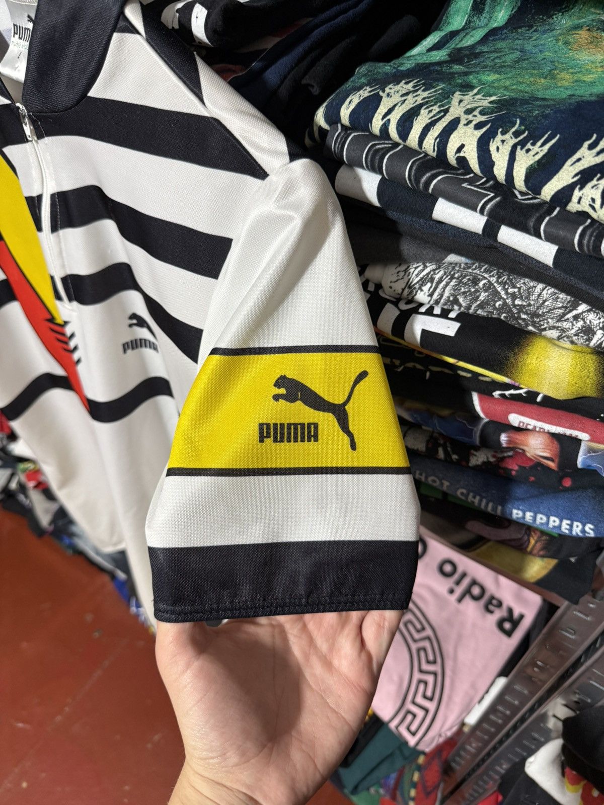 Bicycle Vintage 1980’s Puma Cycling Jersey Cycling Sport Jersey Size US L / EU 52-54 / 3 - 6 Thumbnail