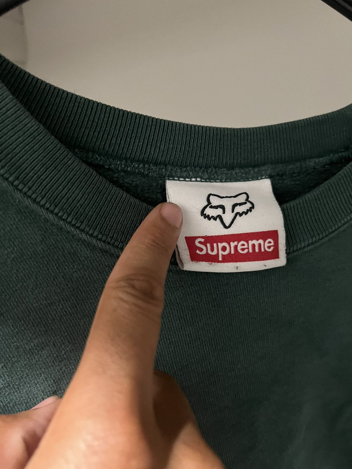 Fox Racing × Supreme SUPREME X FOX RACING COLLAB SWEATER Size US M / EU 48-50 / 2 - 3 Thumbnail