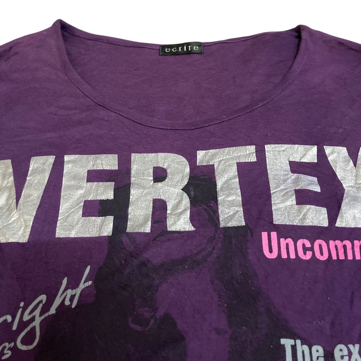 If Six Was Nine ECRIRE SEXY LADIES WORDING DOUBLE LAYER LONG SLEEVE TSHIRT Size XXL / US 16-18 / IT 52-54 - 7 Thumbnail