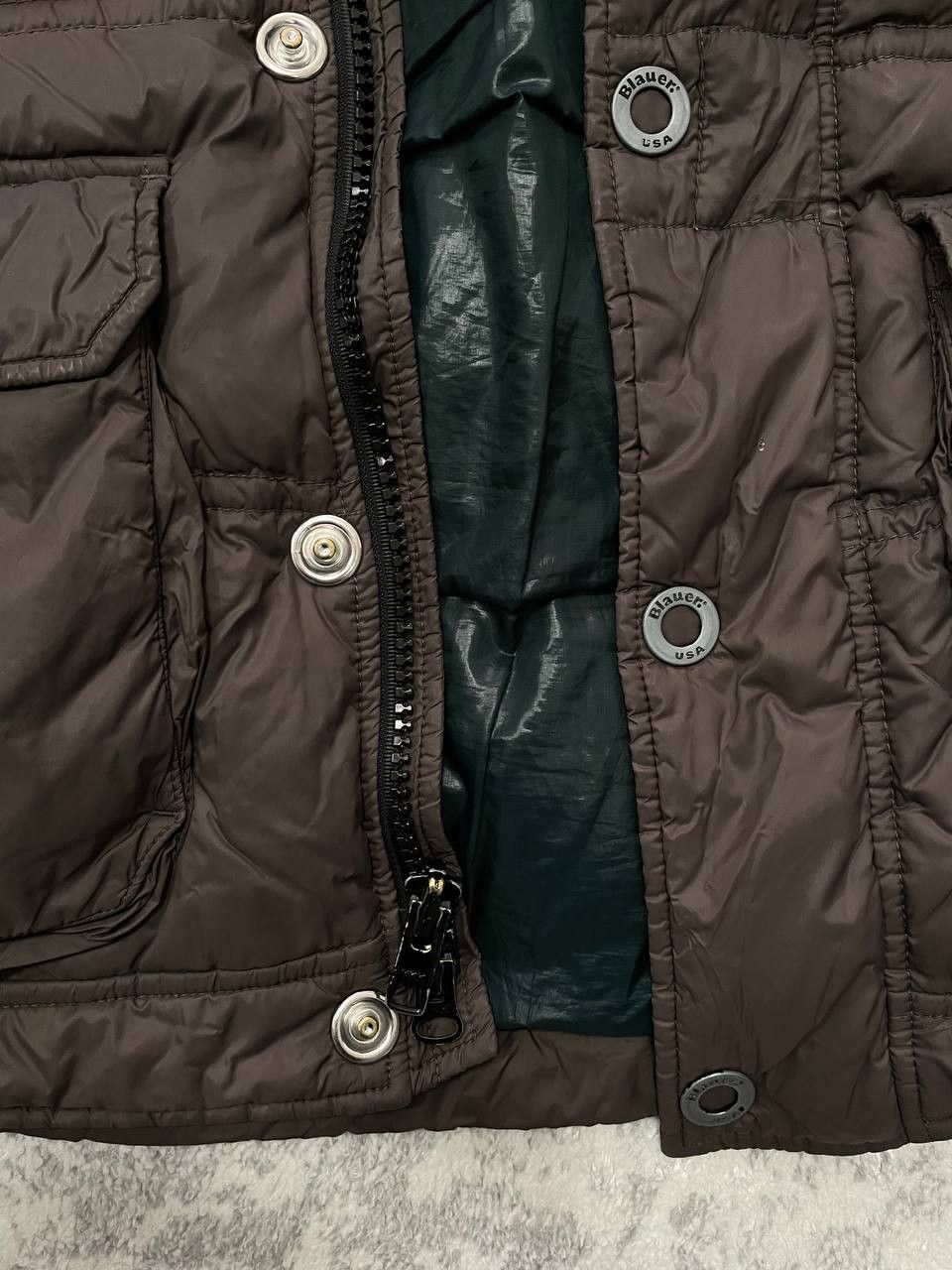 Other Men's Blauer U.S.A. Down Jacket Brown Puffer Coat Duck Down Size US L / EU 52-54 / 3 - 9 Thumbnail