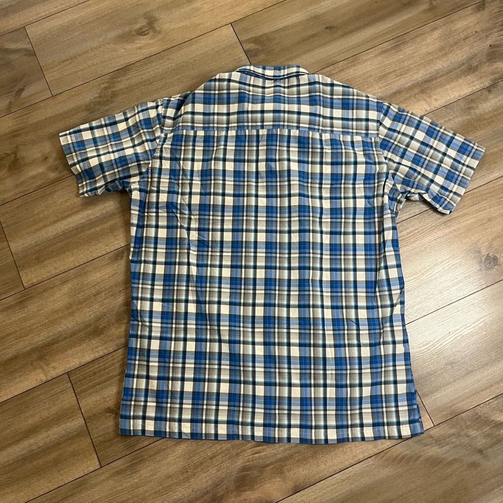 Kuhl Kuhl Blue Plaid Athletic Casual Buttonup Men Large Bin A-45 Size US L / EU 52-54 / 3 - 6 Thumbnail
