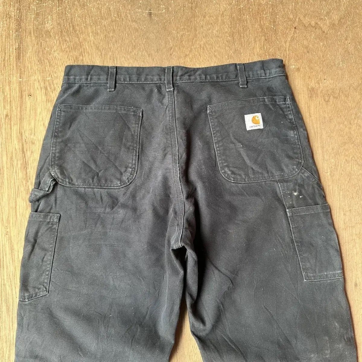 Carhartt SUPER SICKS🔥CARHARTT VTG DOUBLE KNEE WORKWEAR FLANNEL LINNED Size US 34 / EU 50 - 16 Thumbnail