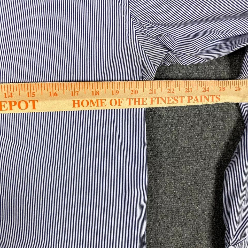 Zara Zara Button Up Shirt Men's Large Long Sleeve Striped L Size US L / EU 52-54 / 3 - 5 Thumbnail