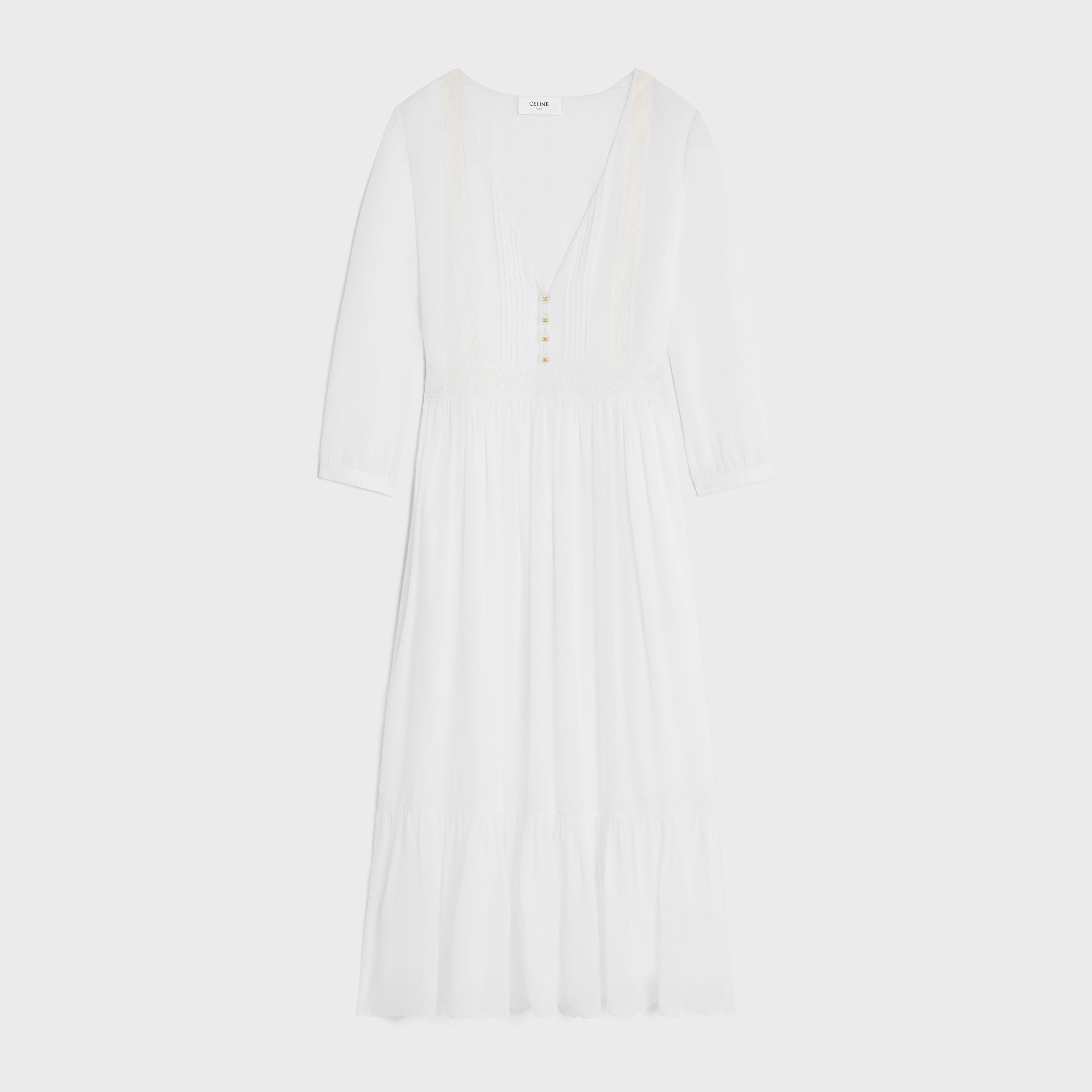 Celine maxi dress in cotton twill Size M / US 6-8 / IT 42-44 - 1 Thumbnail