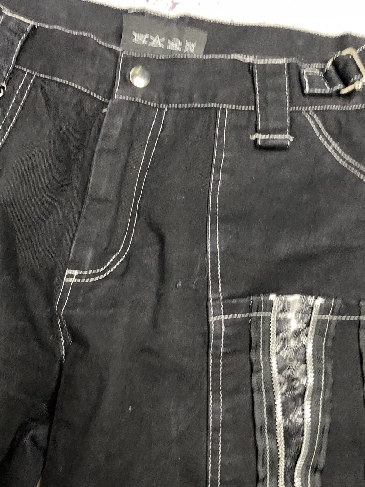 Other MENS Avant Garde Vintage Rare Opiym Gothic Zip Up Pants Size 38" / US 16 / IT 52 - 6 Thumbnail